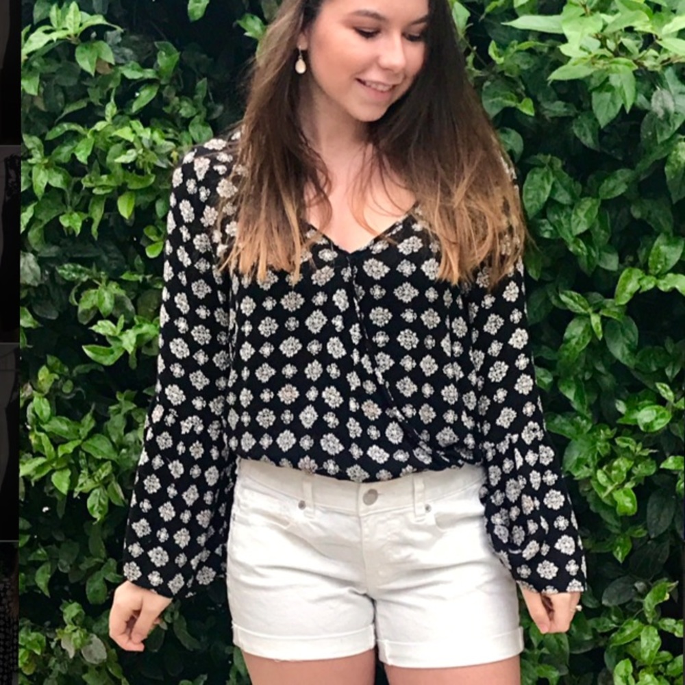 Jean White Shorts-American Eagle